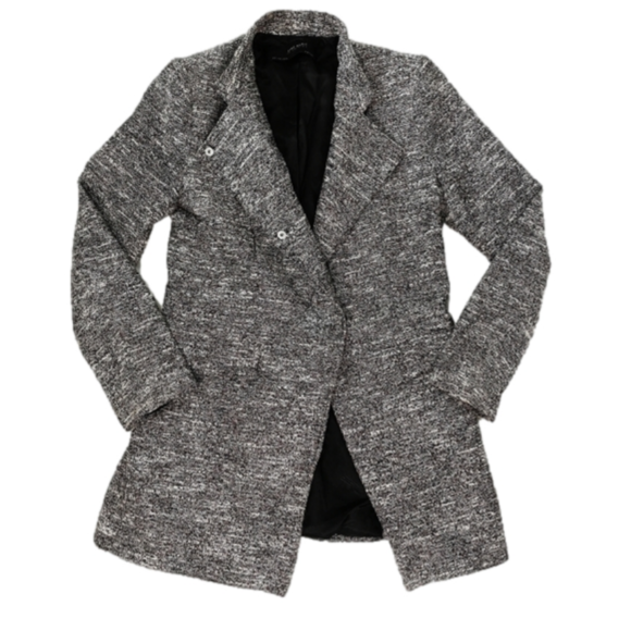 Zara Heathered Blazer (marked L but fits more like a Medium) - Picture 1 of 6